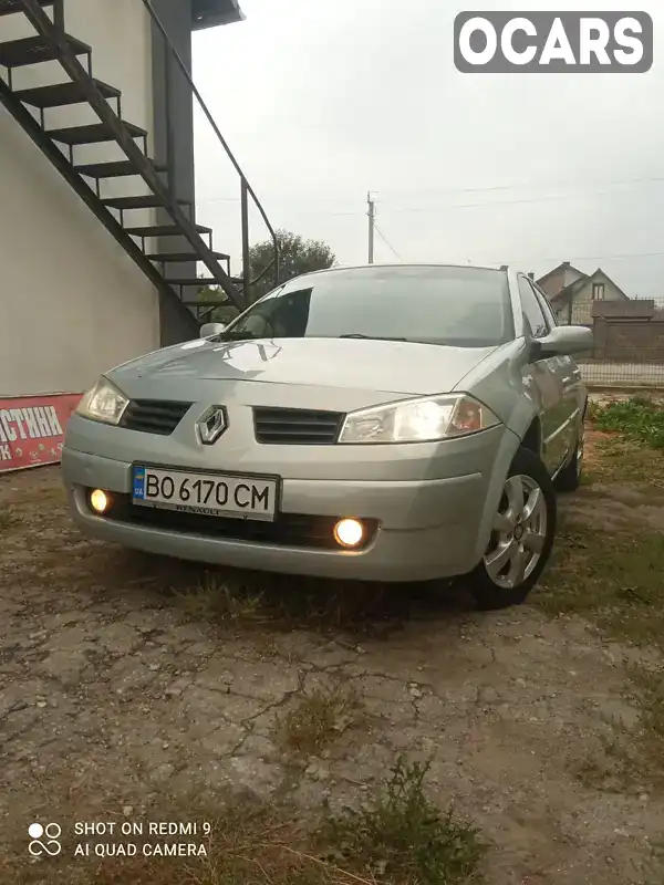 Хетчбек Renault Megane 2003 1.6 л. Автомат обл. Тернопільська, location.city.pochaiv - Фото 1/17