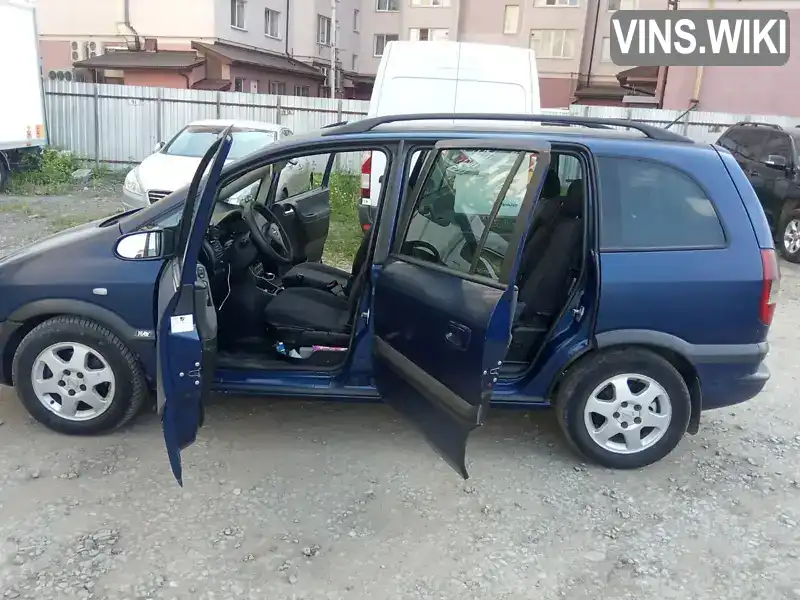 W0L0TGF7552094115 Opel Zafira 2005 Мінівен 2 л. Фото 2