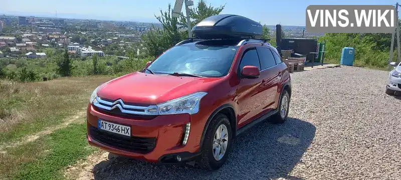 Позашляховик / Кросовер Citroen C4 Aircross 2012 1.56 л. Ручна / Механіка обл. Івано-Франківська, Івано-Франківськ - Фото 1/19