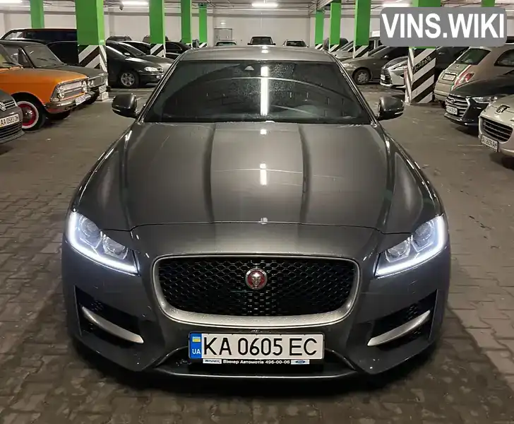 Седан Jaguar XF 2016 2 л. обл. Київська, Київ - Фото 1/21