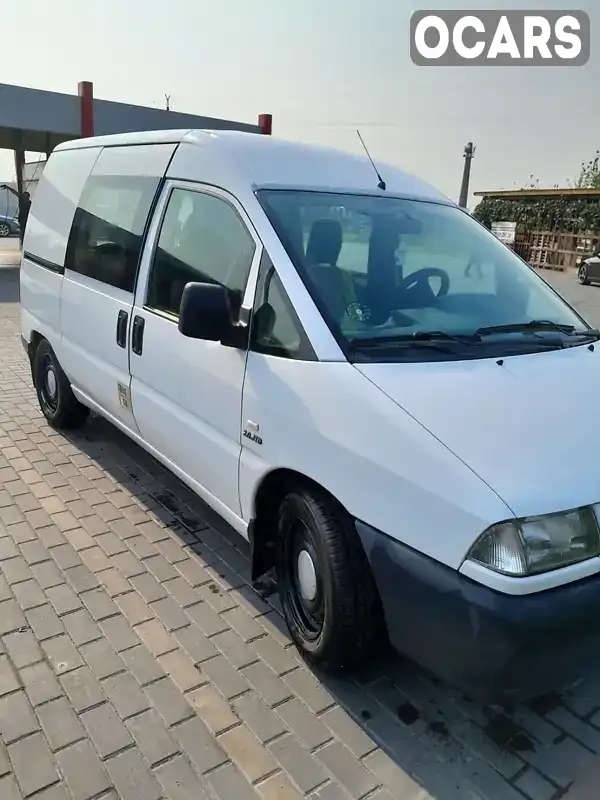 Мінівен Fiat Scudo 2002 2 л. Ручна / Механіка обл. Волинська, Володимир-Волинський - Фото 1/18