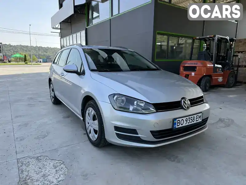 Универсал Volkswagen Golf 2016 1.6 л. Ручная / Механика обл. Тернопольская, Теребовля - Фото 1/21