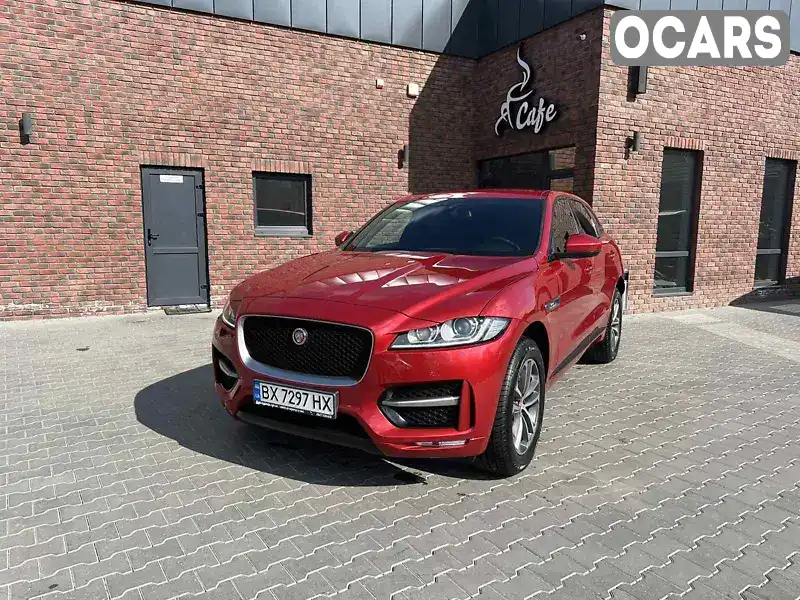 Позашляховик / Кросовер Jaguar F-Pace 2017 2 л. Автомат обл. Хмельницька, Хмельницький - Фото 1/21