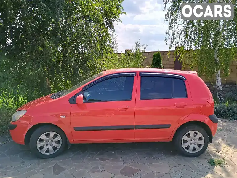 Хетчбек Hyundai Getz 2008 1.4 л. Автомат обл. Дніпропетровська, Солоне - Фото 1/5