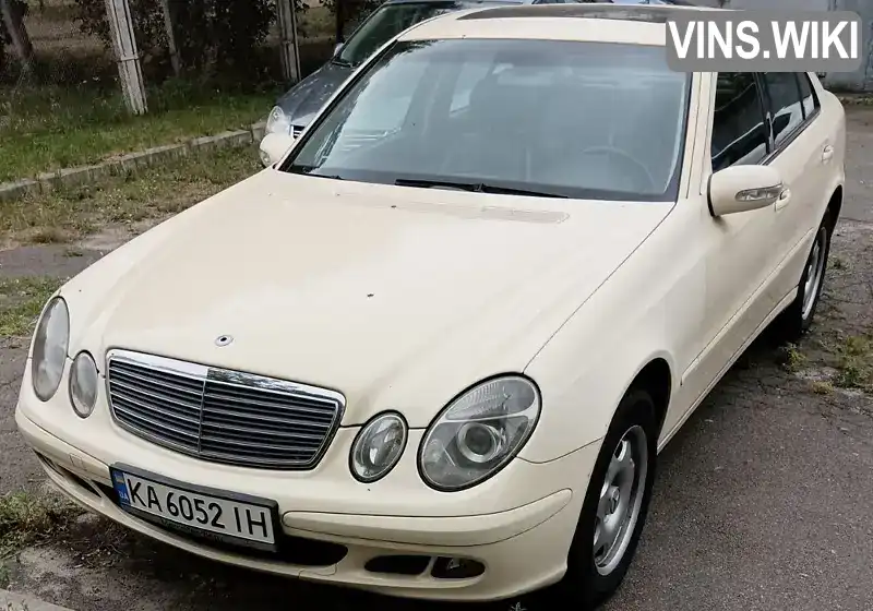 Седан Mercedes-Benz E-Class 2006 2.15 л. Автомат обл. Київська, Київ - Фото 1/9