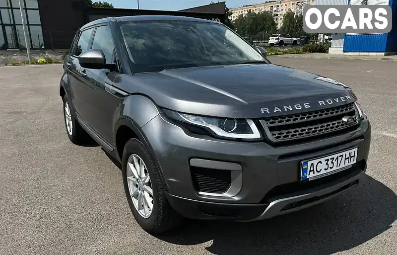 Позашляховик / Кросовер Land Rover Range Rover Evoque 2015 2 л. Автомат обл. Волинська, Ковель - Фото 1/21