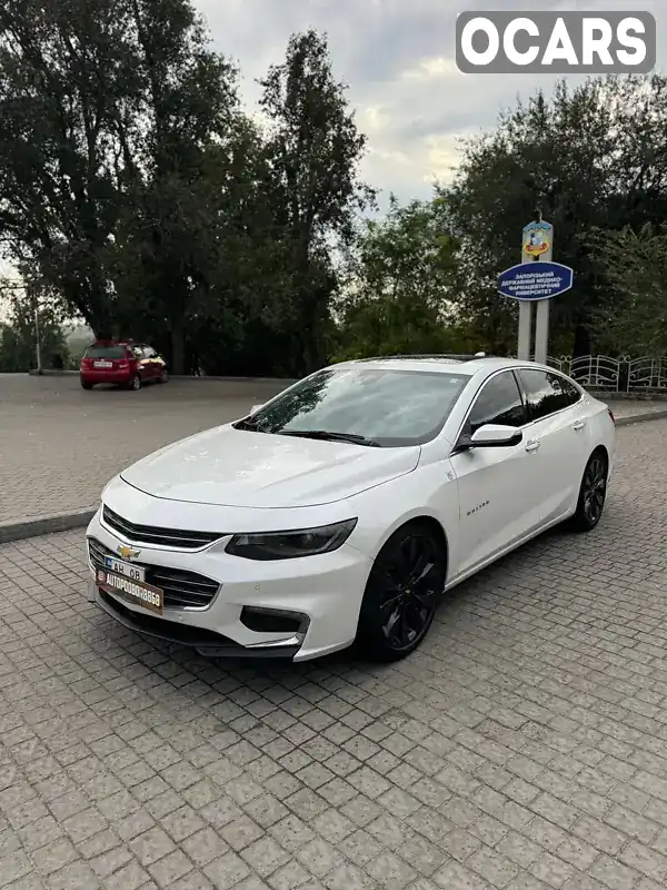 Седан Chevrolet Malibu 2016 2 л. Автомат обл. Запорізька, Запоріжжя - Фото 1/11