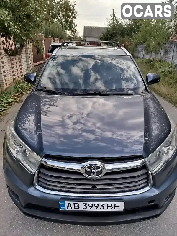 Позашляховик / Кросовер Toyota Highlander 2016 3.46 л. обл. Вінницька, Вінниця - Фото 1/18