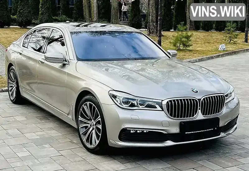 Седан BMW 7 Series 2016 2.96 л. Автомат обл. Дніпропетровська, Павлоград - Фото 1/21