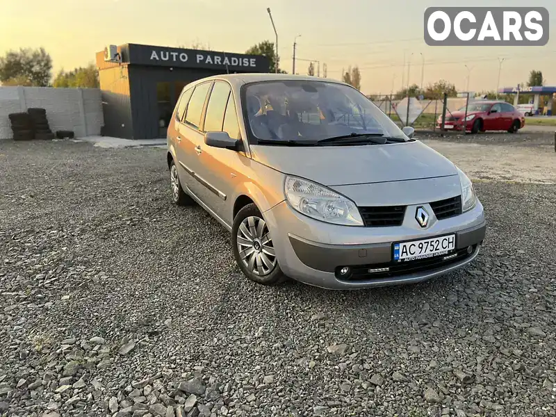 Мінівен Renault Grand Scenic 2004 1.9 л. Ручна / Механіка обл. Волинська, Луцьк - Фото 1/21