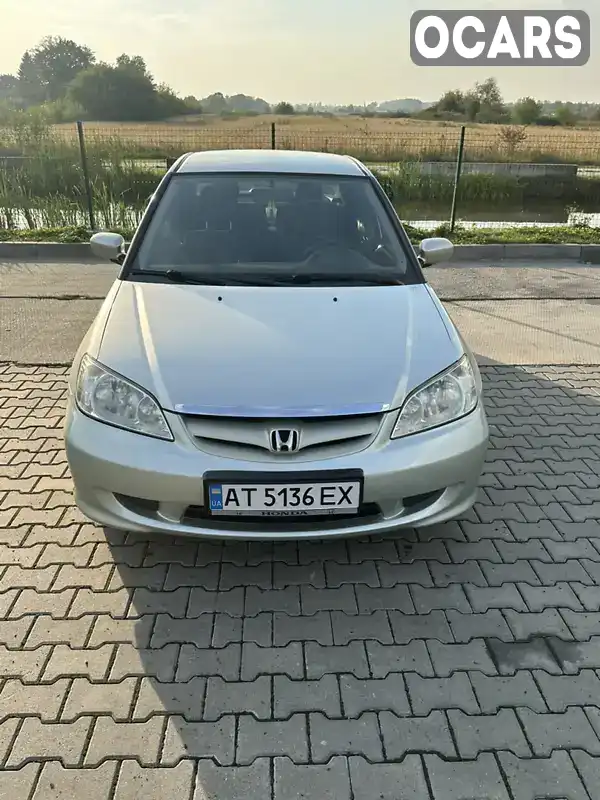 Седан Honda Civic 2004 1.59 л. Ручна / Механіка обл. Івано-Франківська, Коломия - Фото 1/21