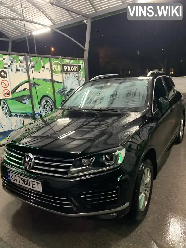 Позашляховик / Кросовер Volkswagen Touareg 2017 3 л. Автомат обл. Київська, Київ - Фото 1/21