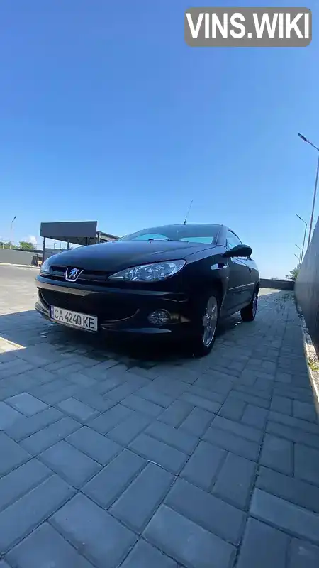 Кабріолет Peugeot 206 2004 1.6 л. Ручна / Механіка обл. Черкаська, Черкаси - Фото 1/12