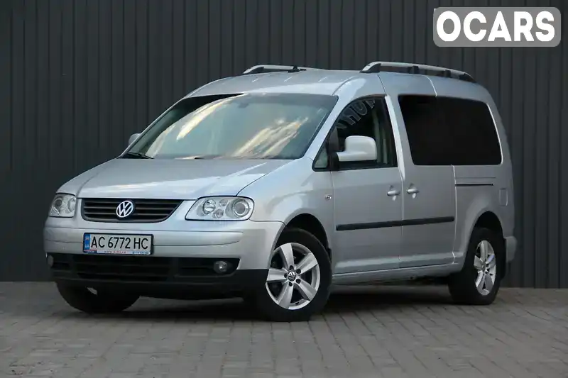 Мінівен Volkswagen Caddy 2010 1.9 л. Автомат обл. Рівненська, Сарни - Фото 1/21