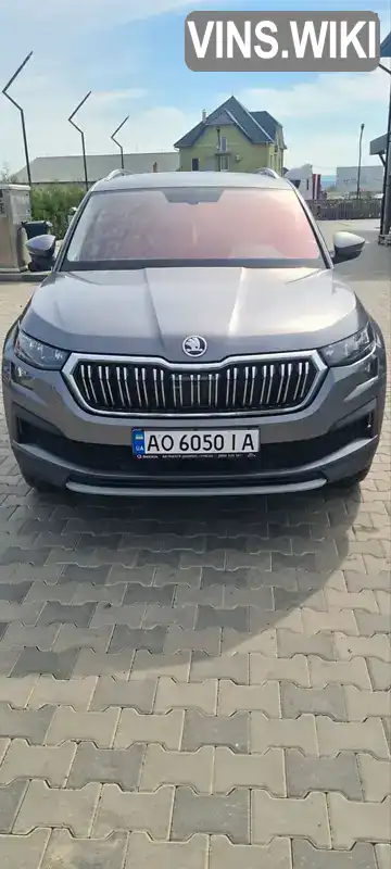 Позашляховик / Кросовер Skoda Kodiaq 2022 1.97 л. Автомат обл. Закарпатська, Іршава - Фото 1/21