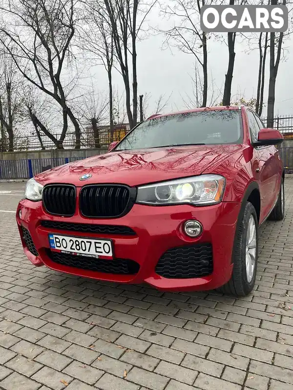 Позашляховик / Кросовер BMW X3 2016 2 л. Автомат обл. Тернопільська, Тернопіль - Фото 1/21