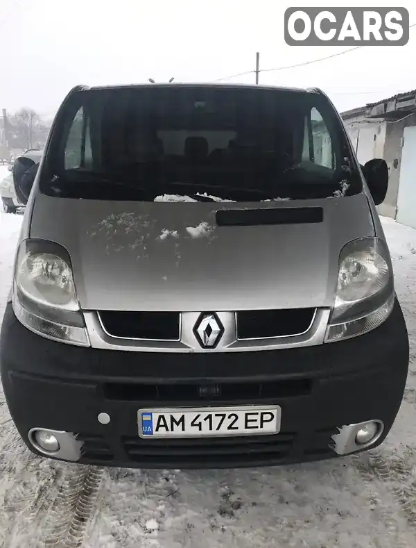 Мінівен Renault Trafic 2006 1.9 л. Ручна / Механіка обл. Житомирська, Звягель - Фото 1/6