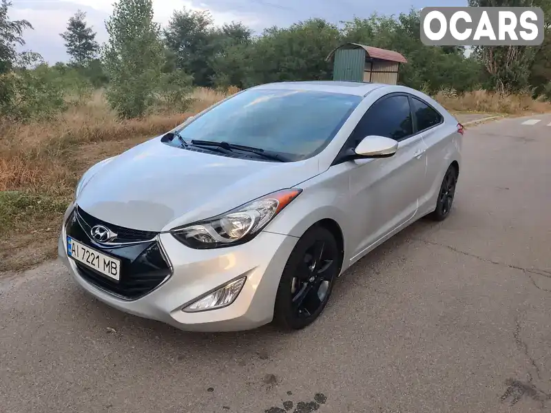 Купе Hyundai Elantra 2012 1.8 л. Автомат обл. Київська, Київ - Фото 1/21