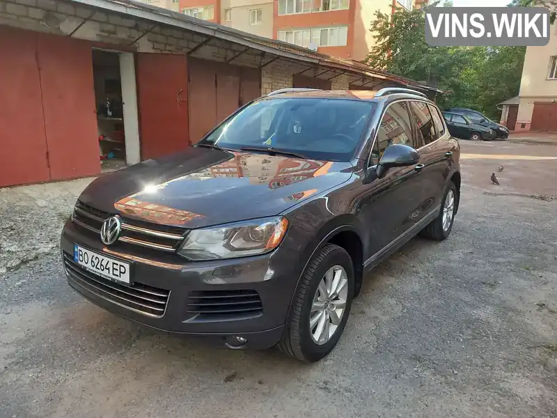 Позашляховик / Кросовер Volkswagen Touareg 2012 2.97 л. Автомат обл. Тернопільська, Тернопіль - Фото 1/21