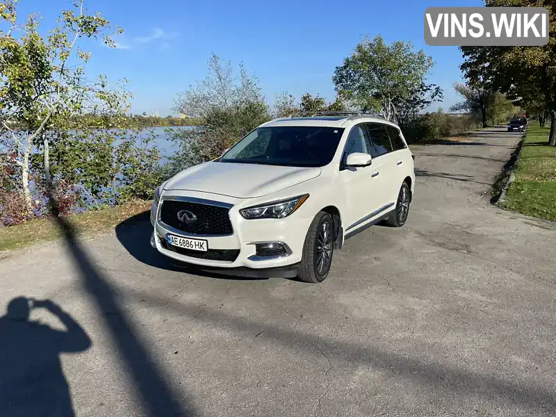 Позашляховик / Кросовер Infiniti QX60 2017 3.5 л. Варіатор обл. Дніпропетровська, Дніпро (Дніпропетровськ) - Фото 1/12