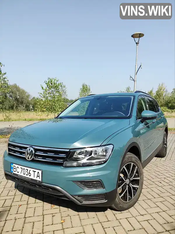 Внедорожник / Кроссовер Volkswagen Tiguan 2021 1.98 л. Автомат обл. Львовская, Дрогобыч - Фото 1/21