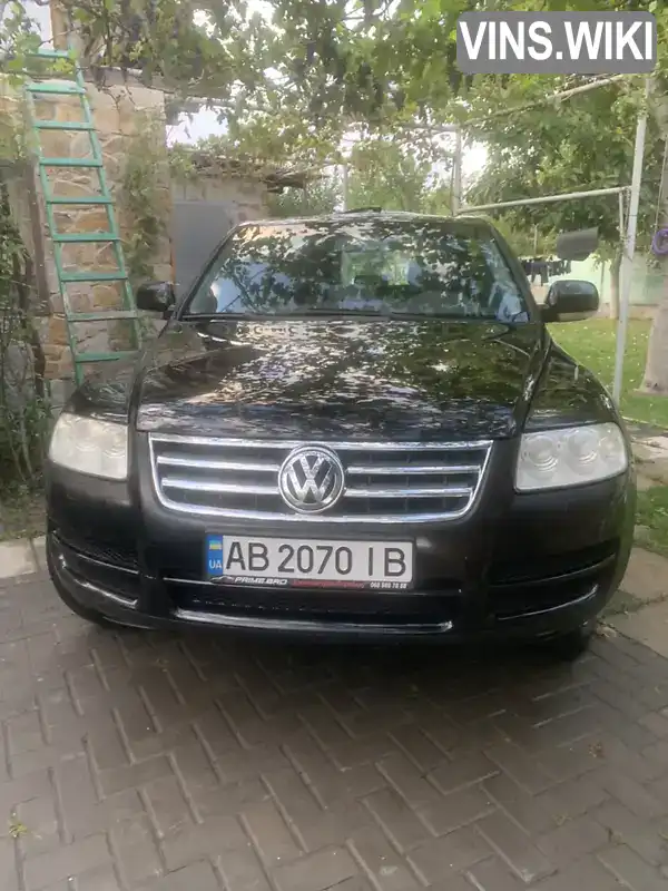 Позашляховик / Кросовер Volkswagen Touareg 2004 2.5 л. Ручна / Механіка обл. Вінницька, Могилів-Подільський - Фото 1/20