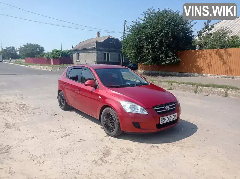 Хетчбек Kia Ceed 2007 1.4 л. Ручна / Механіка обл. Одеська, Ізмаїл - Фото 1/11