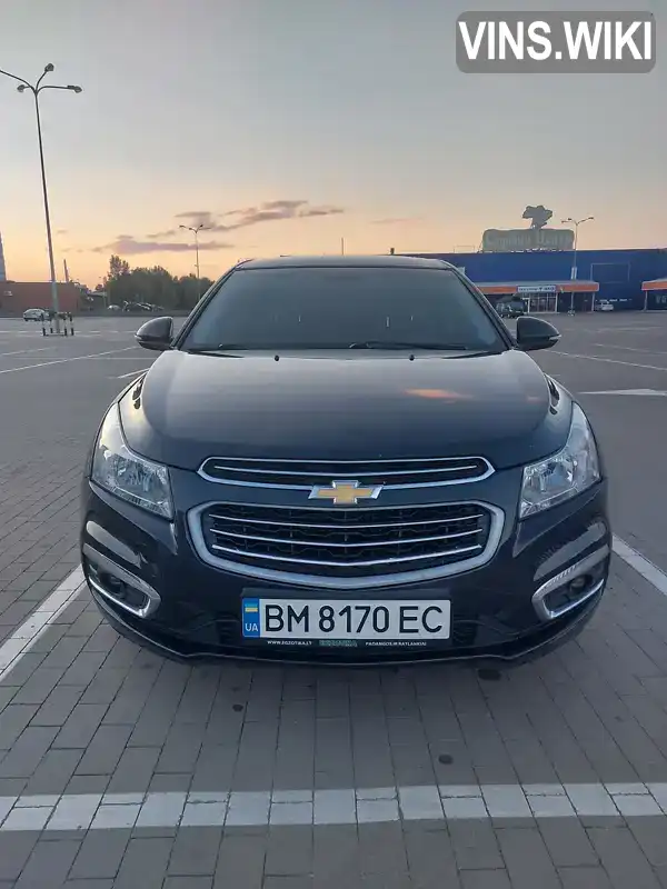 Седан Chevrolet Cruze 2015 1.36 л. Автомат обл. Сумська, Суми - Фото 1/12