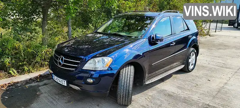 Позашляховик / Кросовер Mercedes-Benz M-Class 2008 3.5 л. Автомат обл. Чернівецька, Чернівці - Фото 1/21