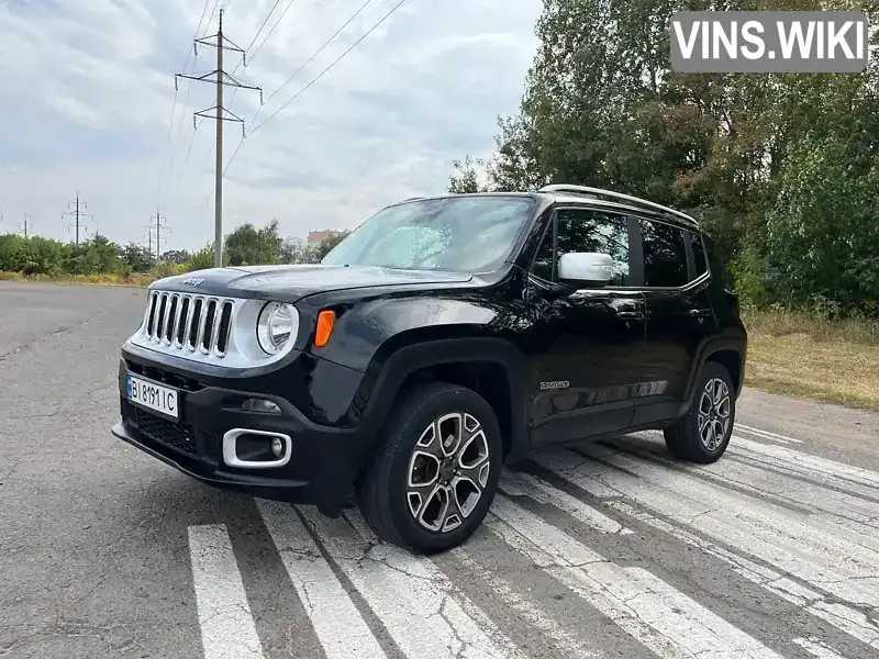 Позашляховик / Кросовер Jeep Renegade 2016 2.36 л. Автомат обл. Полтавська, Полтава - Фото 1/21