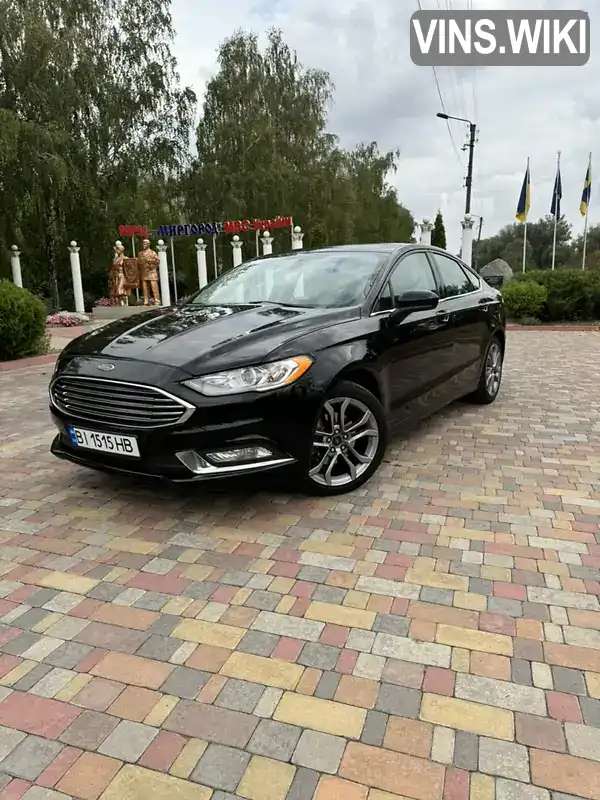 Седан Ford Fusion 2016 2.49 л. Автомат обл. Полтавська, Миргород - Фото 1/13