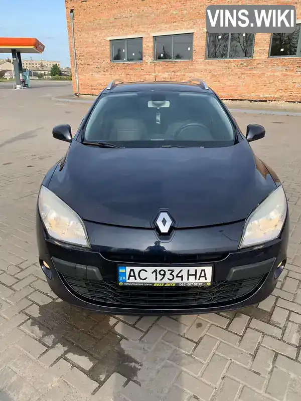 VF1KZ0G0T43180356 Renault Megane 2010 Универсал 2 л. Фото 1