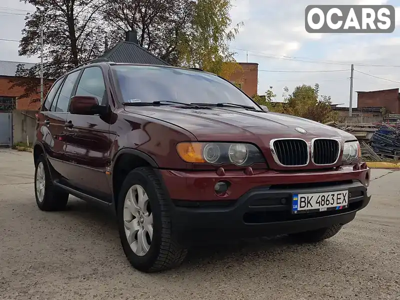 Позашляховик / Кросовер BMW X5 2001 2.93 л. Автомат обл. Рівненська, Рівне - Фото 1/21