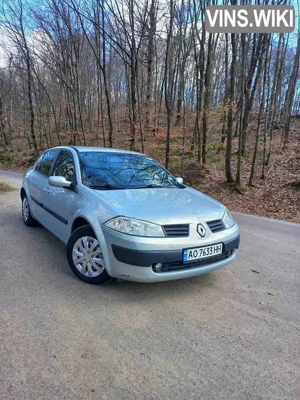 Седан Renault Megane 2003 1.6 л. Автомат обл. Закарпатська, Ужгород - Фото 1/6