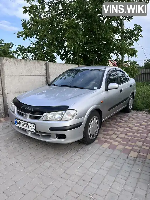 Седан Nissan Almera 2001 1.6 л. Автомат обл. Житомирська, Бердичів - Фото 1/12