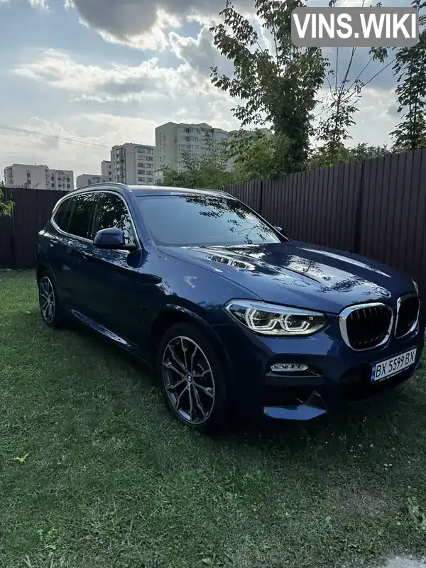 Позашляховик / Кросовер BMW X3 2018 2 л. Автомат обл. Хмельницька, Кам'янець-Подільський - Фото 1/21