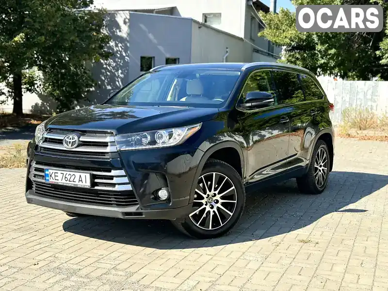 Позашляховик / Кросовер Toyota Highlander 2019 3.46 л. Автомат обл. Дніпропетровська, Дніпро (Дніпропетровськ) - Фото 1/21