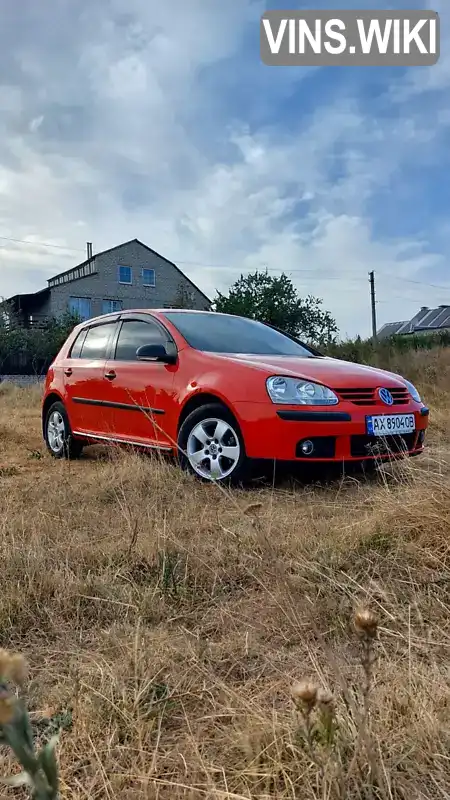 Хетчбек Volkswagen Golf 2008 1.6 л. Ручна / Механіка обл. Харківська, Зміїв - Фото 1/8