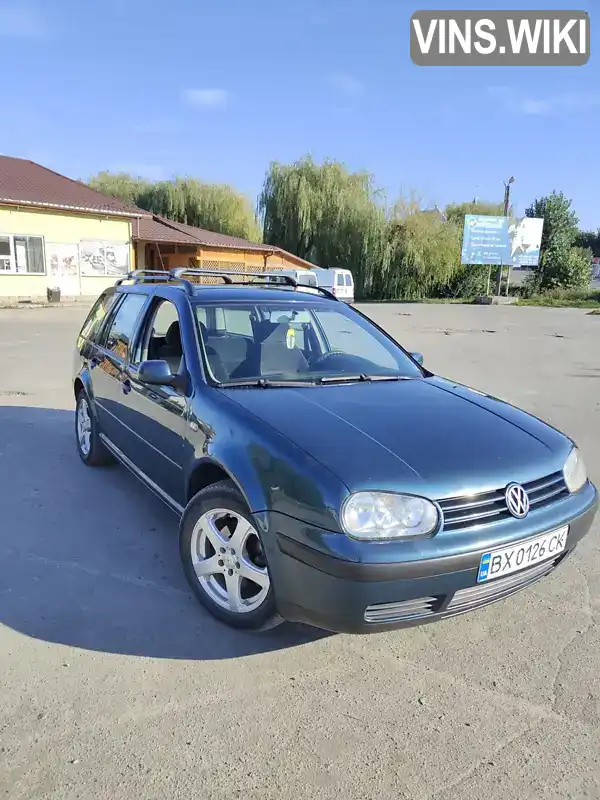 Універсал Volkswagen Golf 2003 1.98 л. Ручна / Механіка обл. Хмельницька, Ізяслав - Фото 1/14