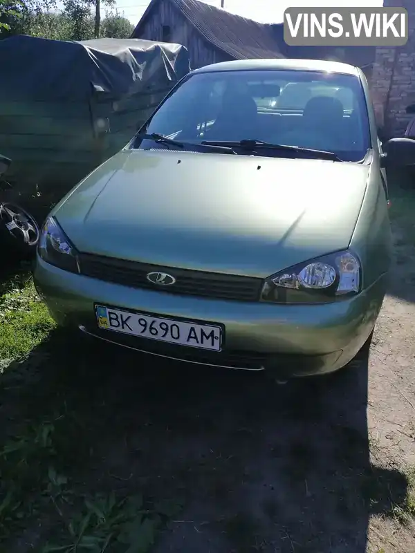 Седан ВАЗ / Lada 1118 Калина 2008 1.39 л. Ручная / Механика обл. Житомирская, Бердичев - Фото 1/11