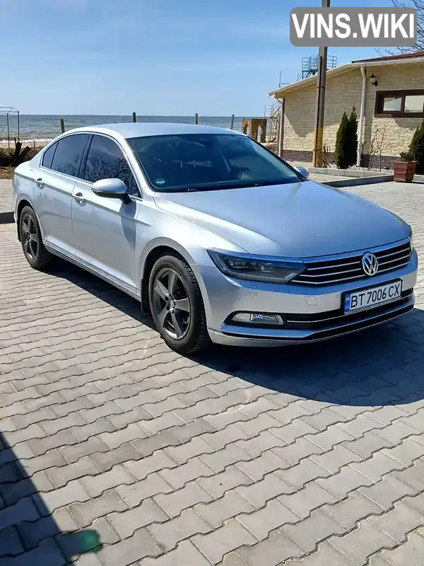 Седан Volkswagen Passat 2016 1.97 л. Автомат обл. Одеська, Южне (Південне) - Фото 1/21