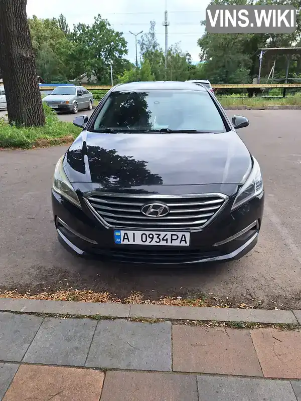 Седан Hyundai Sonata 2014 2.36 л. Автомат обл. Київська, location.city.vorzel - Фото 1/21