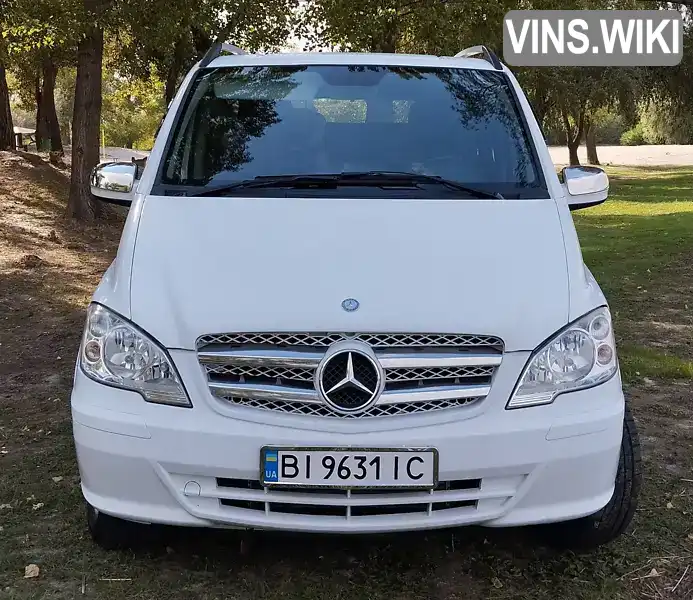 Минивэн Mercedes-Benz Vito 2011 2.2 л. Автомат обл. Полтавская, Кременчуг - Фото 1/21