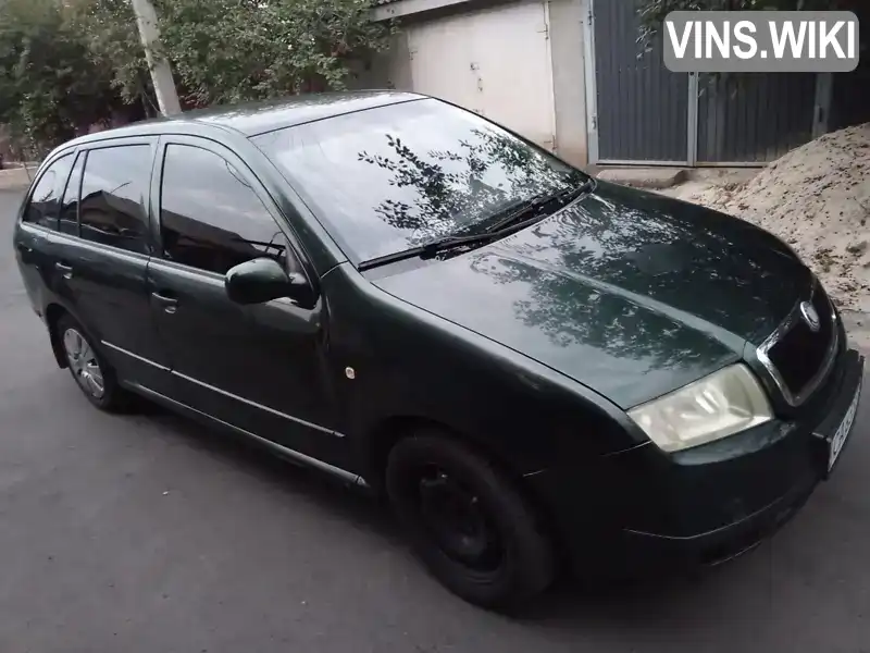 Універсал Skoda Fabia 2003 1.39 л. Ручна / Механіка обл. Черкаська, Черкаси - Фото 1/8