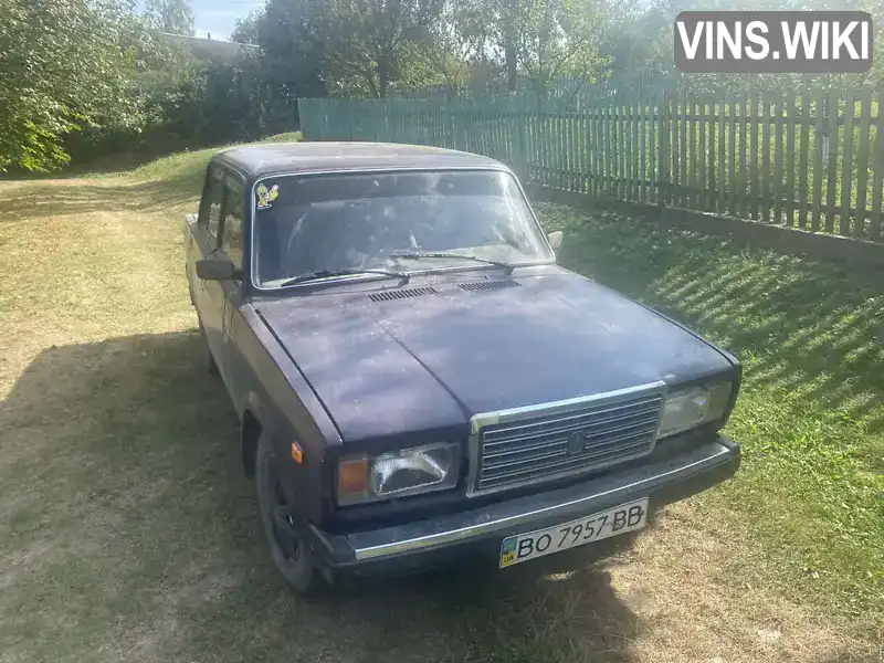 Седан ВАЗ / Lada 2107 2002 1.3 л. Ручная / Механика обл. Тернопольская, Шумск - Фото 1/6