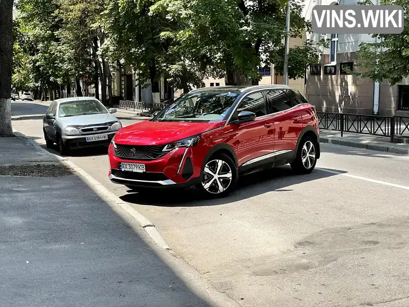 Позашляховик / Кросовер Peugeot 3008 2021 2 л. Автомат обл. Харківська, Харків - Фото 1/21