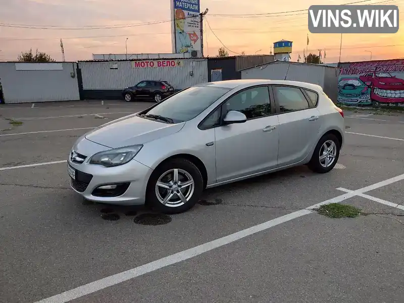 Хетчбек Opel Astra 2014 1.7 л. Ручна / Механіка обл. Київська, Київ - Фото 1/21