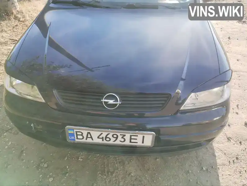 W0L0TGF6925006956 Opel Astra 2001 Седан 1.4 л. Фото 2