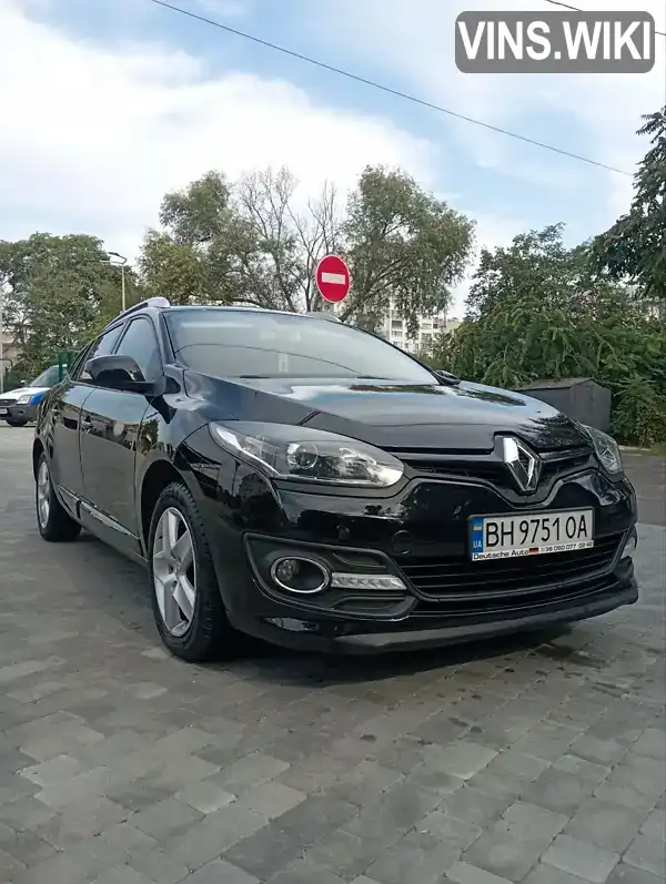 Универсал Renault Megane 2014 1.46 л. Ручная / Механика обл. Одесская, Одесса - Фото 1/21