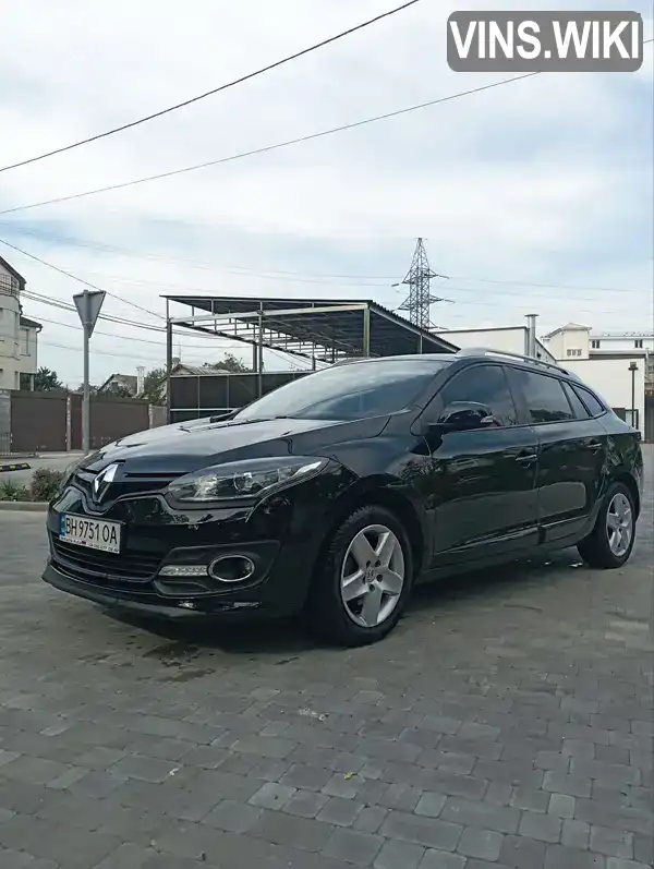 VF1KZ0R0250559459 Renault Megane 2014 Универсал 1.46 л. Фото 1